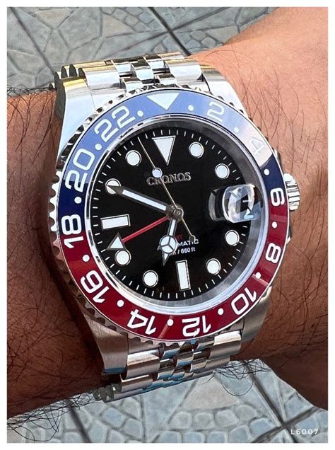 rolex gmt master homage|rolex gmt master watch alternative.